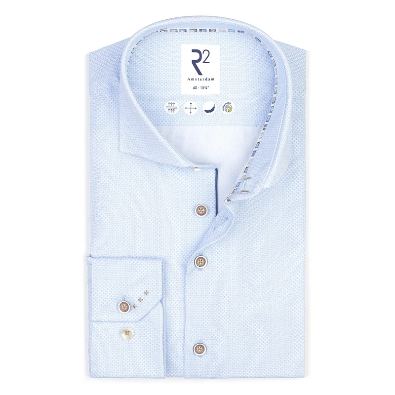Heren Overhemd 128.WSP.XLS.063 R2 BLEU