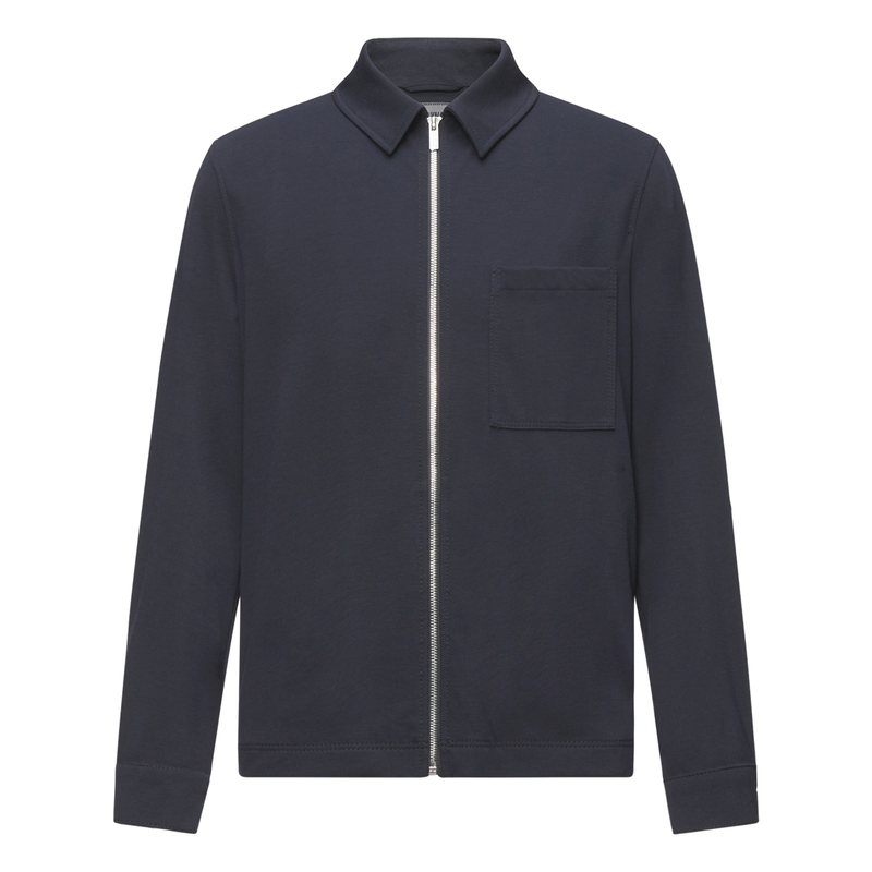 Heren Overhemd 136209.Jerson Drykorn NAVY