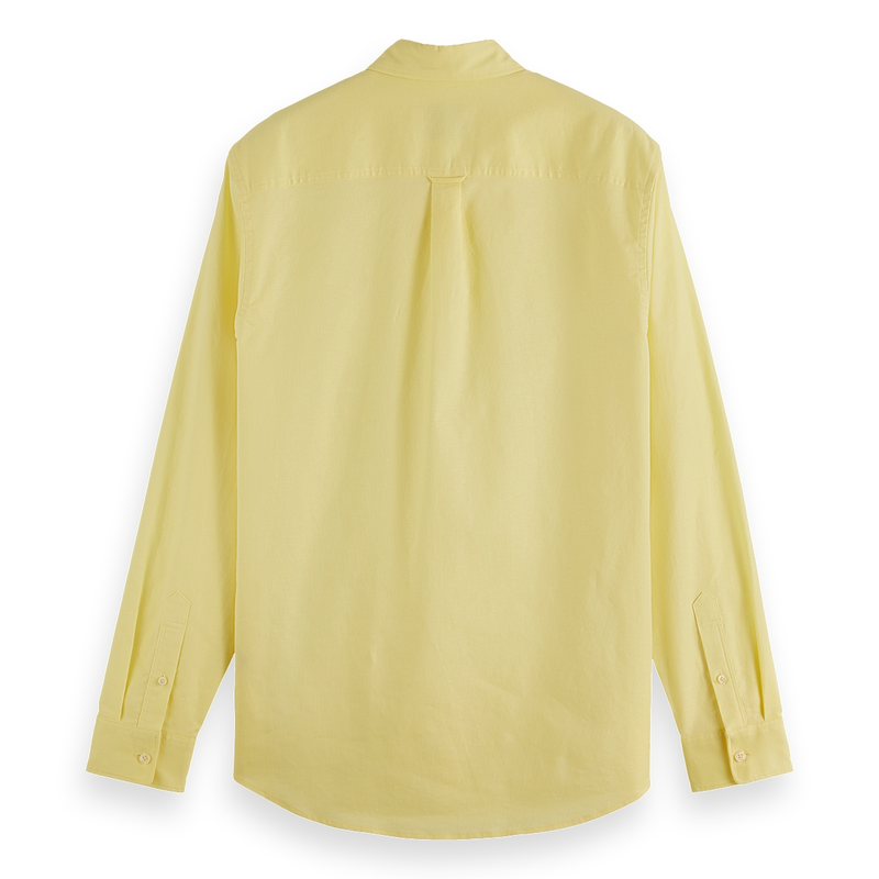 Heren Overhemd 180014.720 Scotch & Soda GEEL