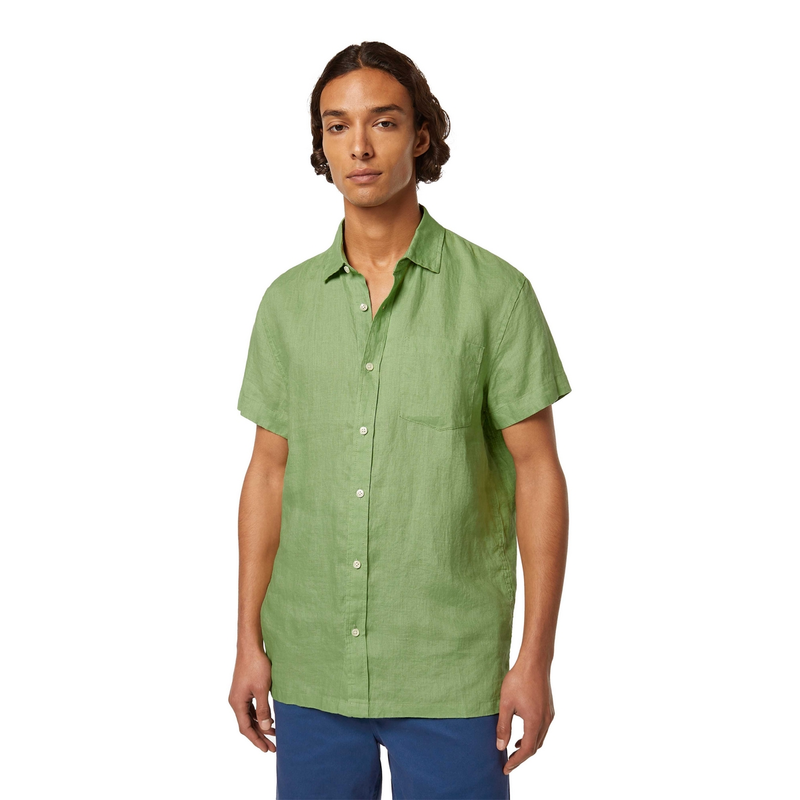 Heren Overhemd 180028.300 Scotch & Soda GROEN