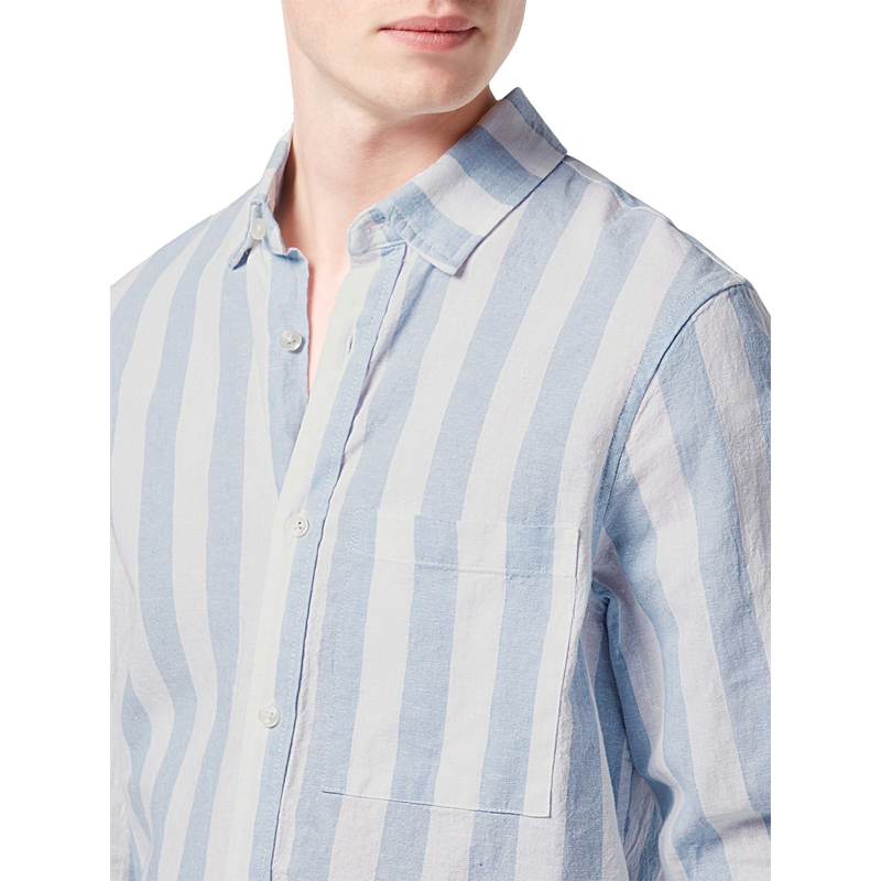 Heren Overhemd 180131.420 Scotch & Soda BLEU