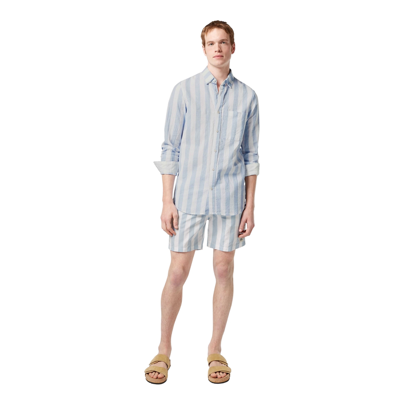 Heren Overhemd 180131.420 Scotch & Soda BLEU