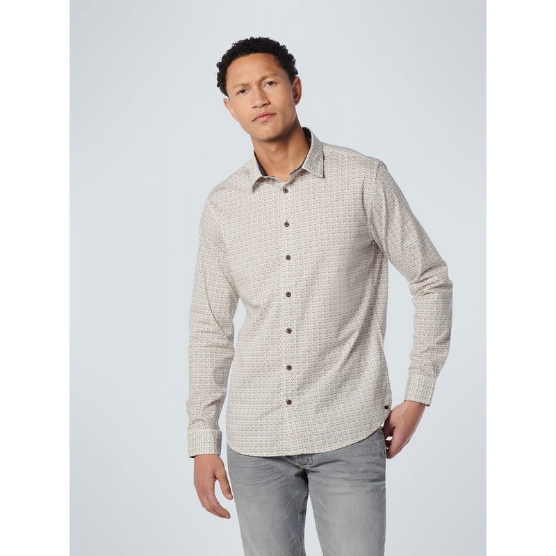 Heren Overhemd 19450233 No Excess LILA