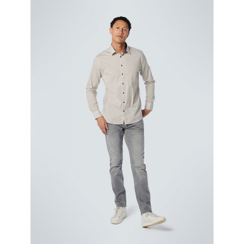 Heren Overhemd 19450233 No Excess LILA