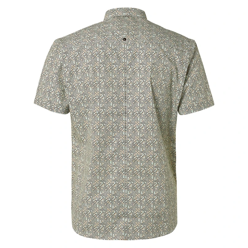 Heren Overhemd 19460332 No Excess AQUA