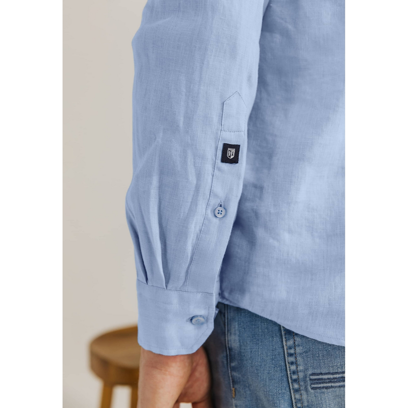 Heren Overhemd 21115342 State of Art MIDDEN BLAUW