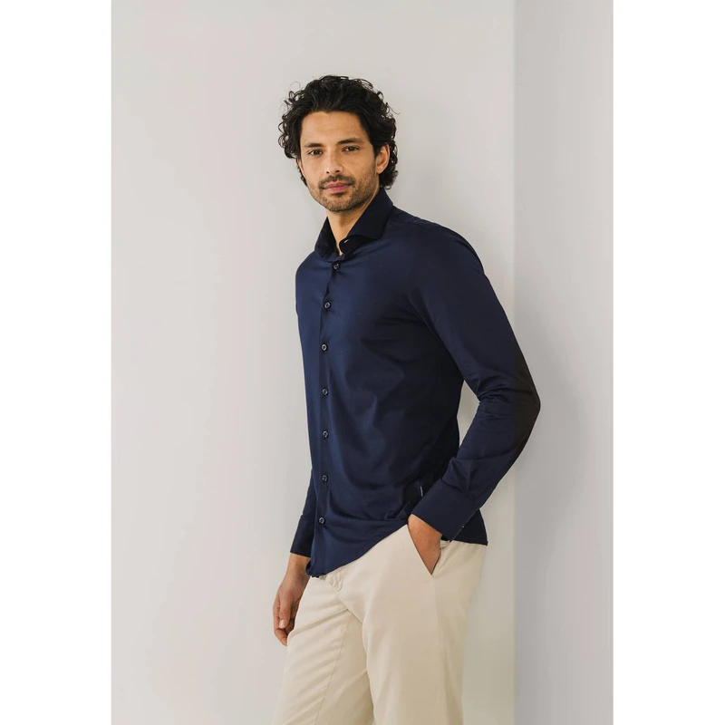 Heren Overhemd 21115386 State of Art NAVY