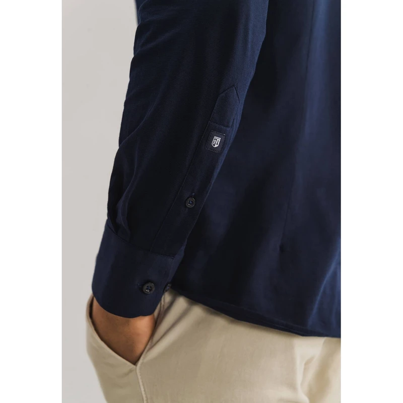Heren Overhemd 21115386 State of Art NAVY