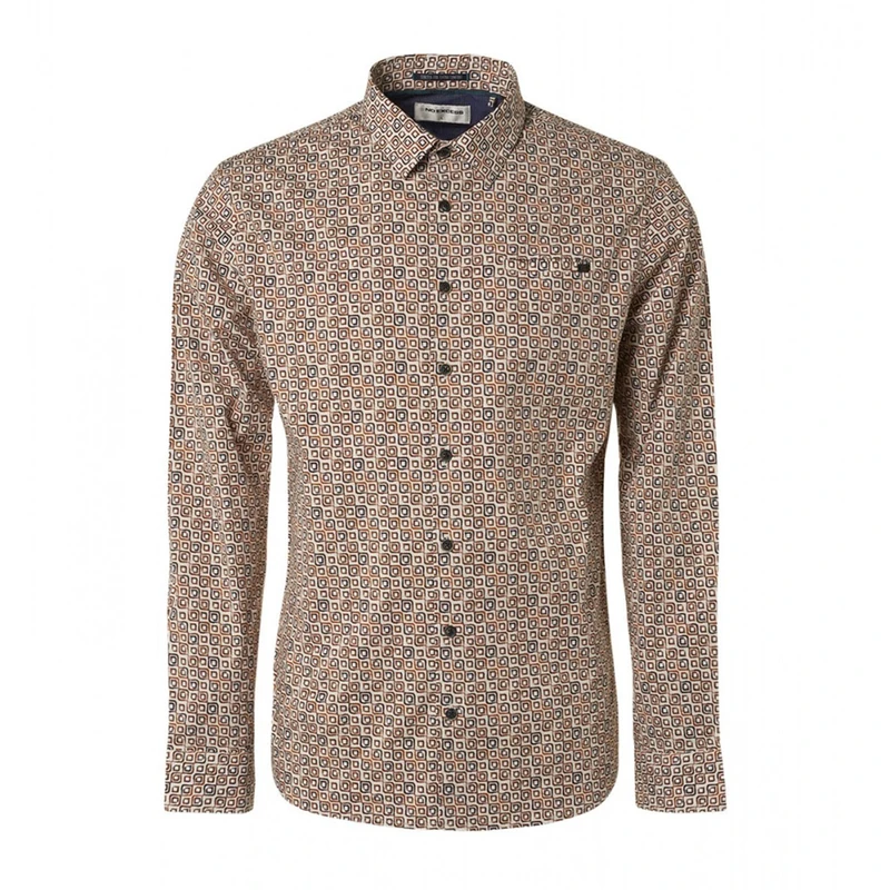 Heren Overhemd 21430910 No Excess CAMEL