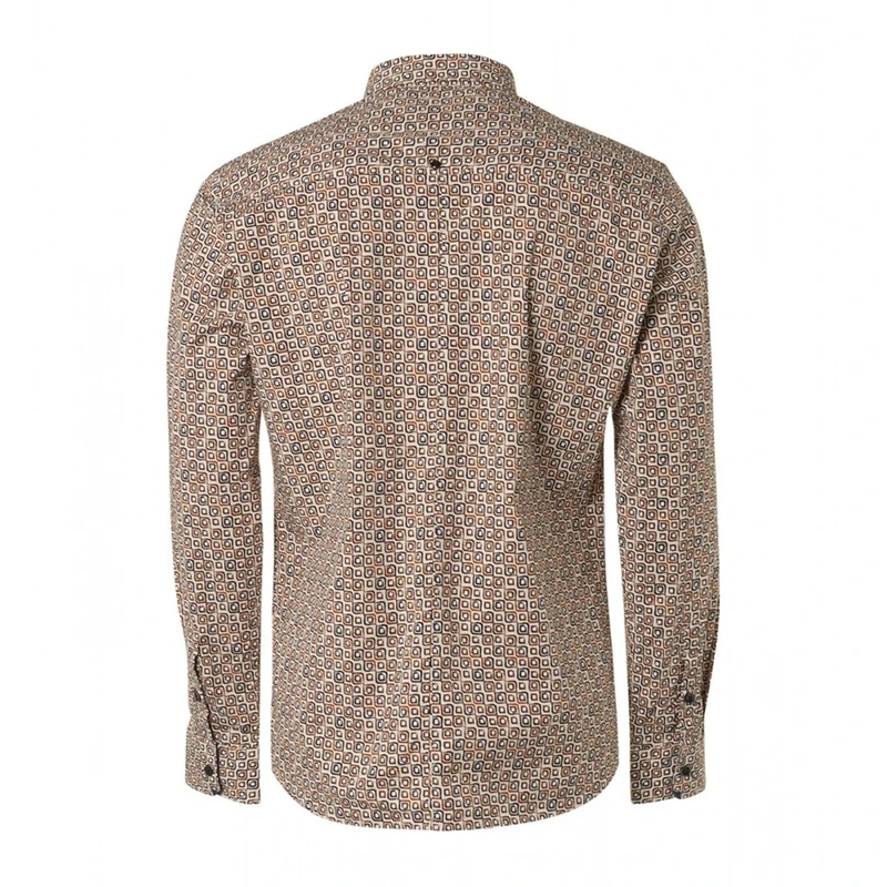 Heren Overhemd 21430910 No Excess CAMEL