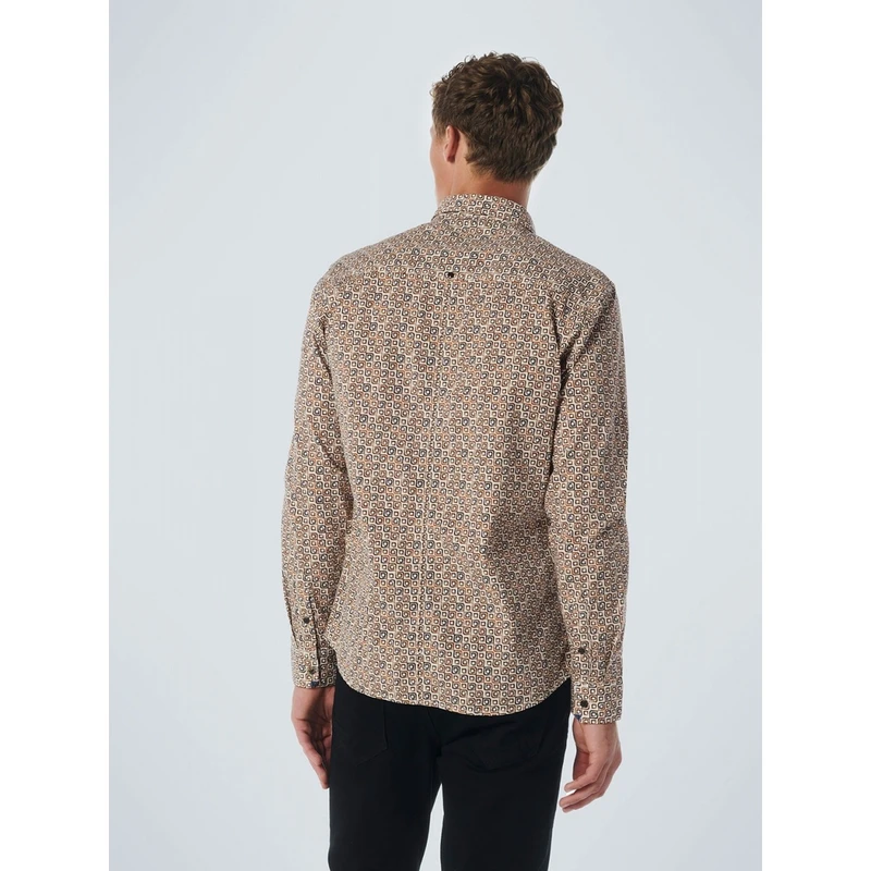 Heren Overhemd 21430910 No Excess CAMEL