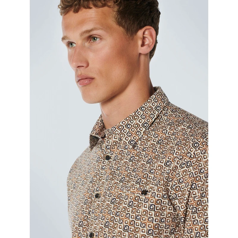 Heren Overhemd 21430910 No Excess CAMEL