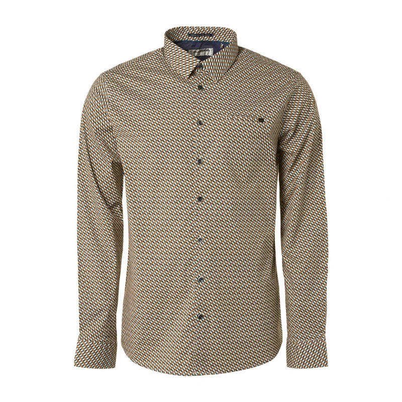 Heren Overhemd 21430916 No Excess AQUA