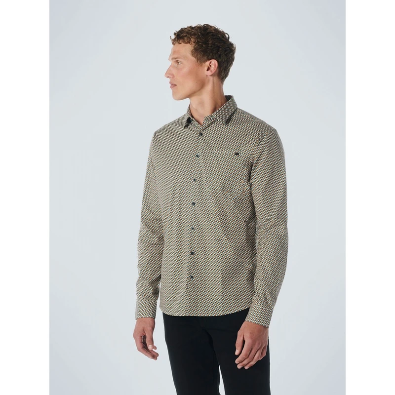 Heren Overhemd 21430916 No Excess AQUA