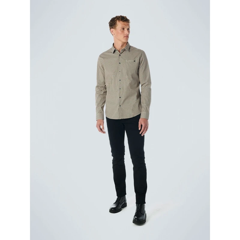 Heren Overhemd 21430916 No Excess AQUA