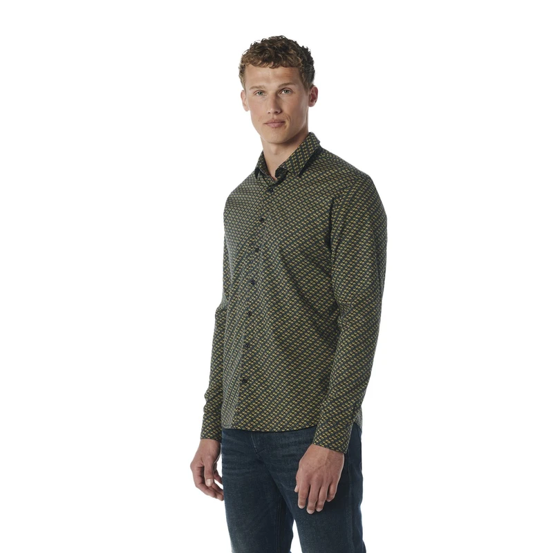 Heren Overhemd 21450836ST No Excess OLIJF