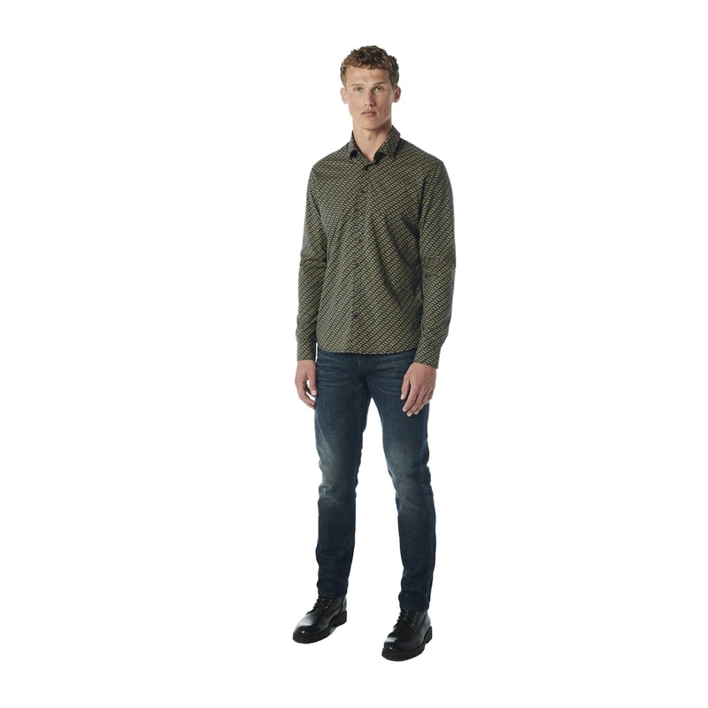 Heren Overhemd 21450836ST No Excess OLIJF