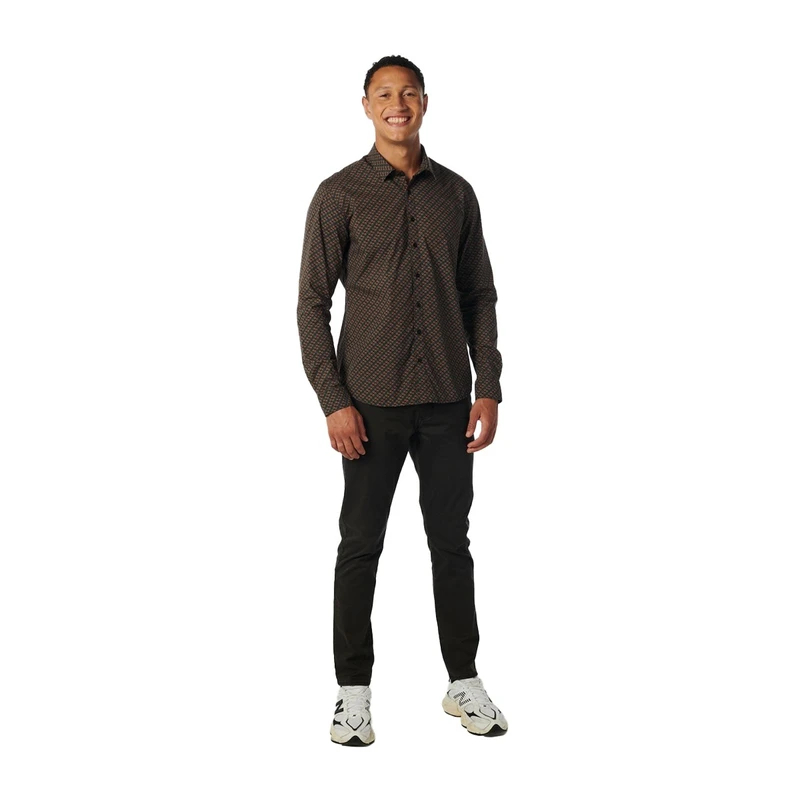 Heren Overhemd 21450936 No Excess CAMEL