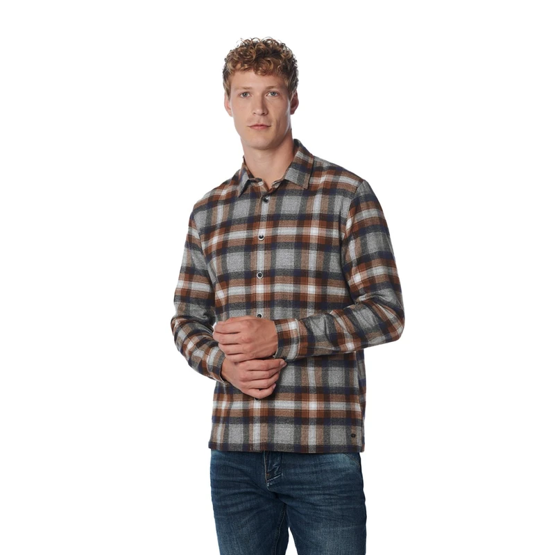 Heren Overhemd 21480945 No Excess CAMEL