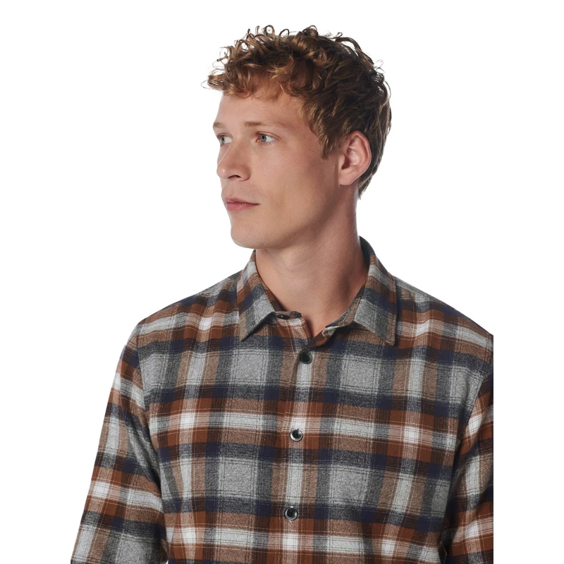 Heren Overhemd 21480945 No Excess CAMEL