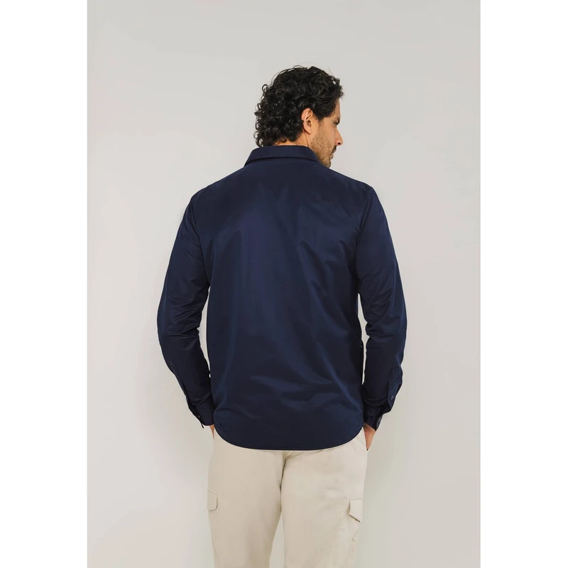 Heren Overhemd 22115340 State of Art NAVY