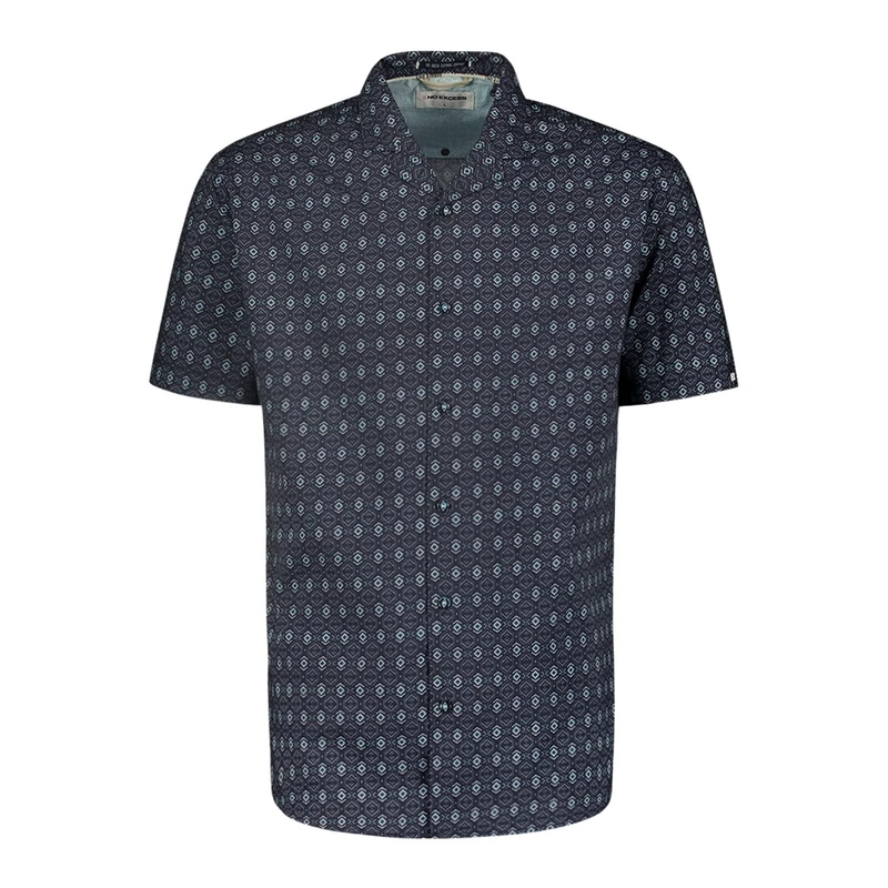 Heren Overhemd 24440429 No Excess NAVY