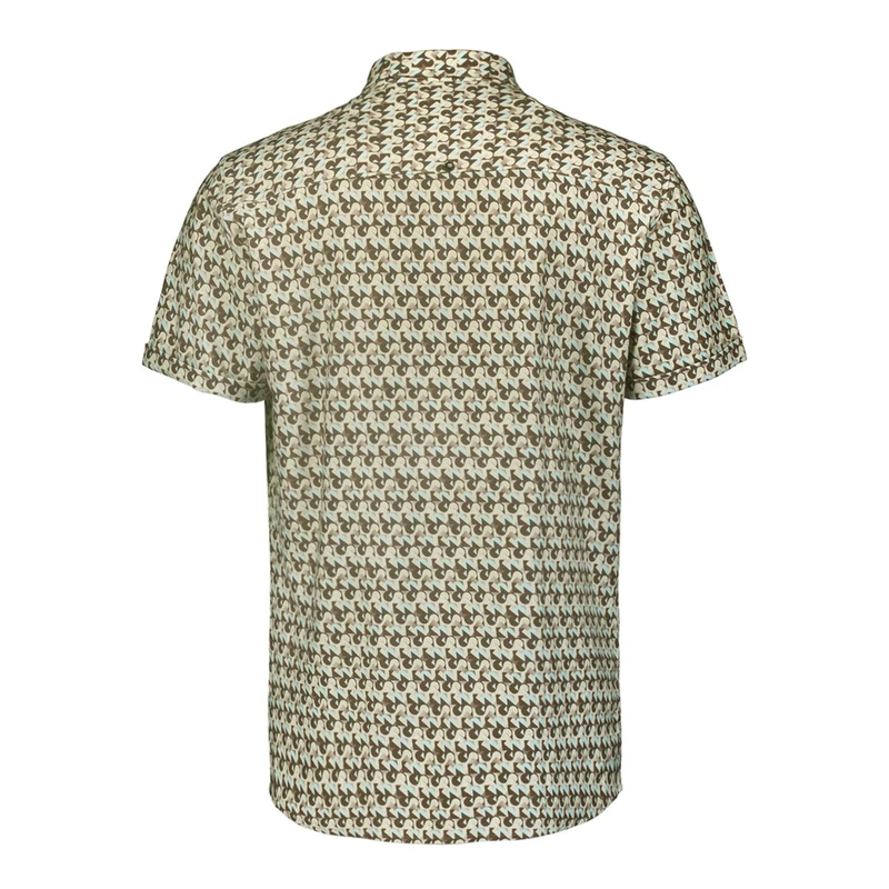 Heren Overhemd 24440483 No Excess DONKER BRUIN