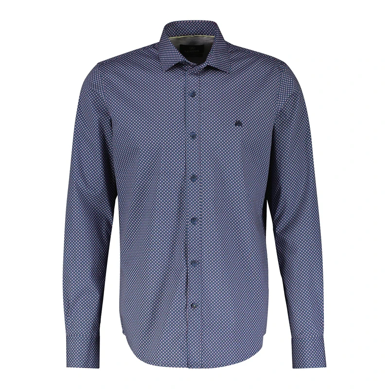 Heren Overhemd 24D1389 Lerros INDIGO BLUE