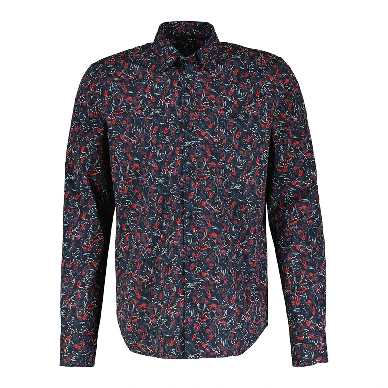 Heren Overhemd 24D1468 Lerros NAVY