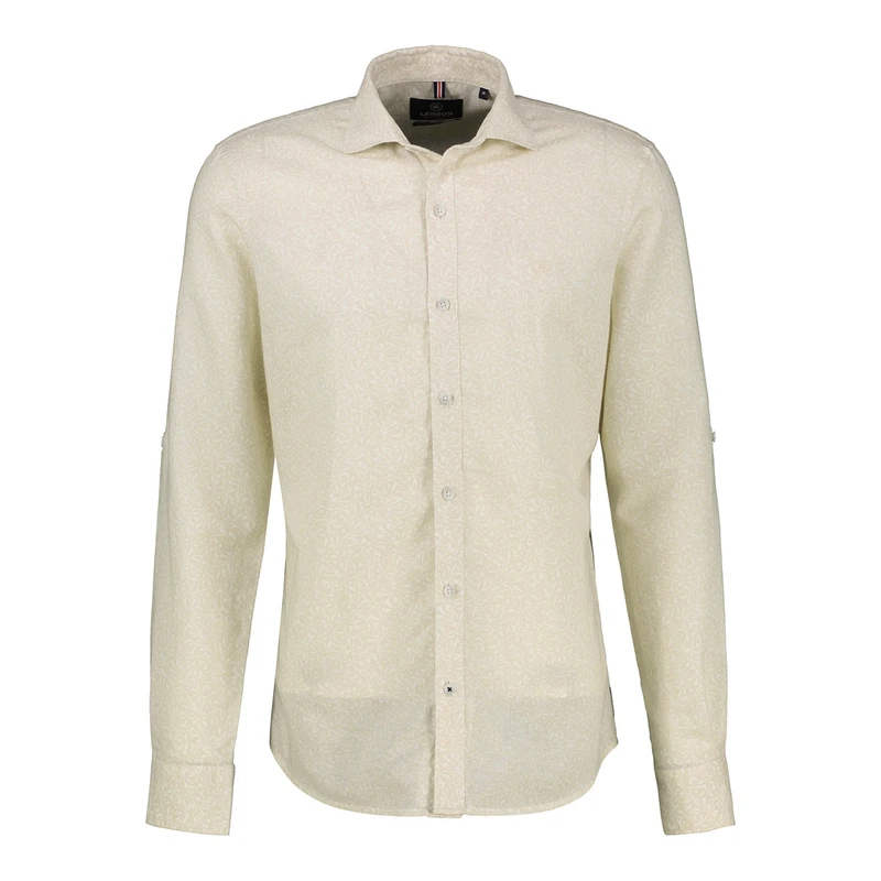 Heren Overhemd 2531314 Lerros Wit