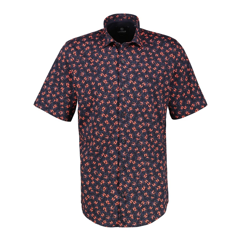 Heren Overhemd 2532325 Lerros NAVY