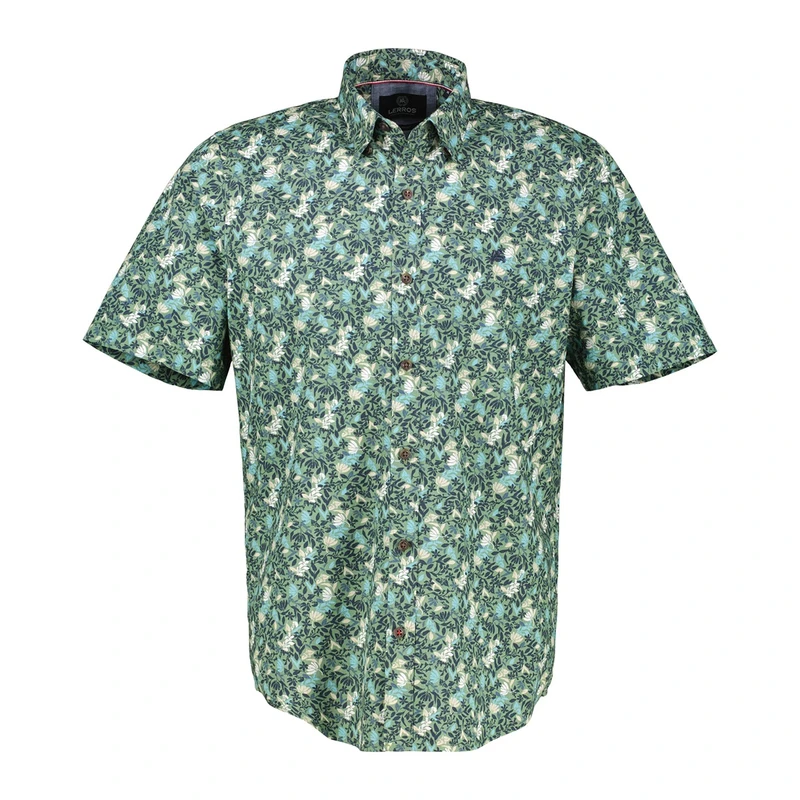 Heren Overhemd 2532404 Lerros GROEN