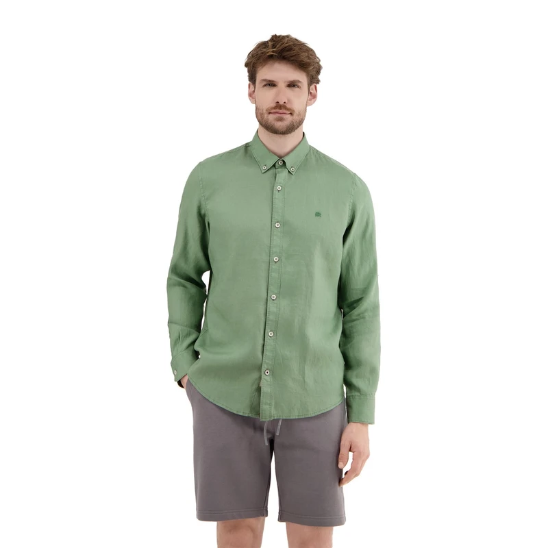Heren Overhemd 2541111 Lerros GROEN