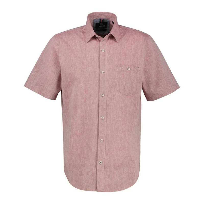Heren Overhemd 2542008 Lerros ROOD