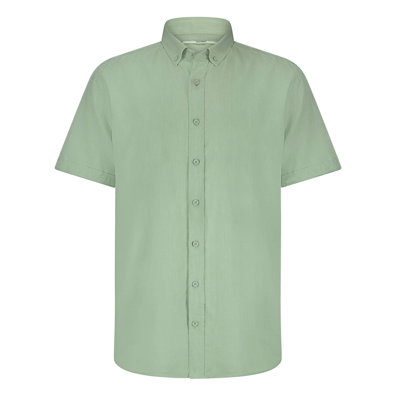 Heren Overhemd 26115277 State of Art GROEN