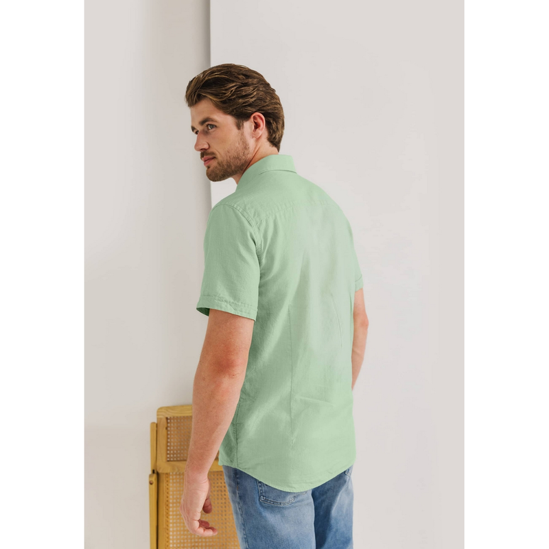 Heren Overhemd 26115277 State of Art GROEN