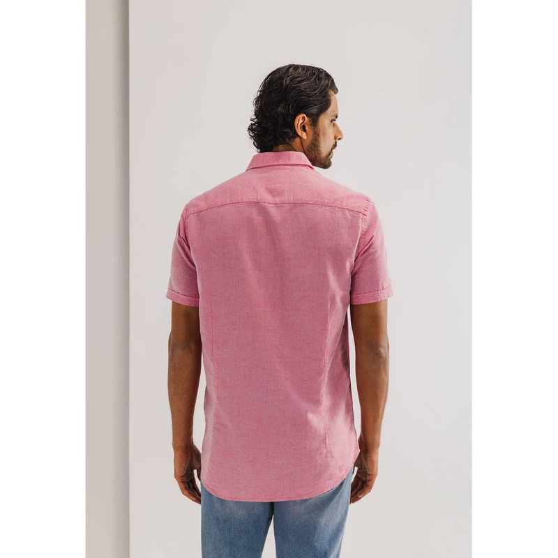 Heren Overhemd 26115279 State of Art ROZE