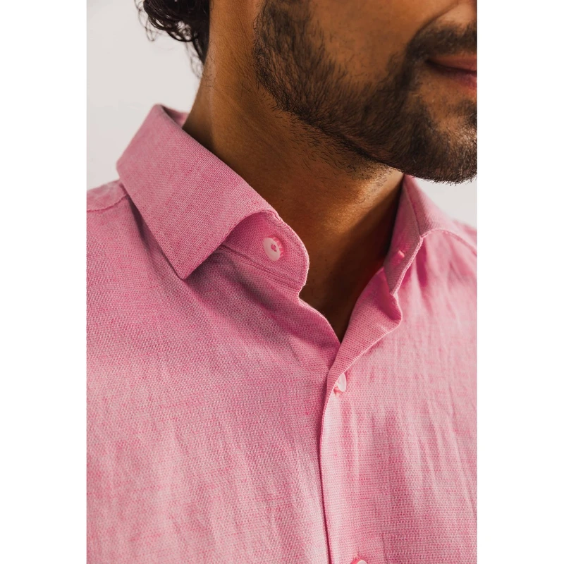 Heren Overhemd 26115279 State of Art ROZE