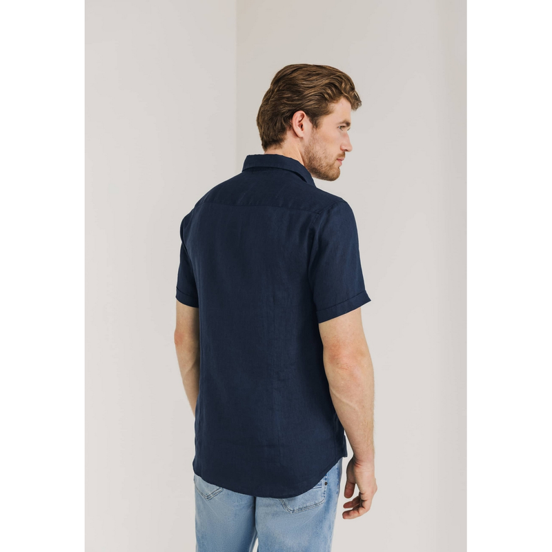Heren Overhemd 26115343 State of Art NAVY