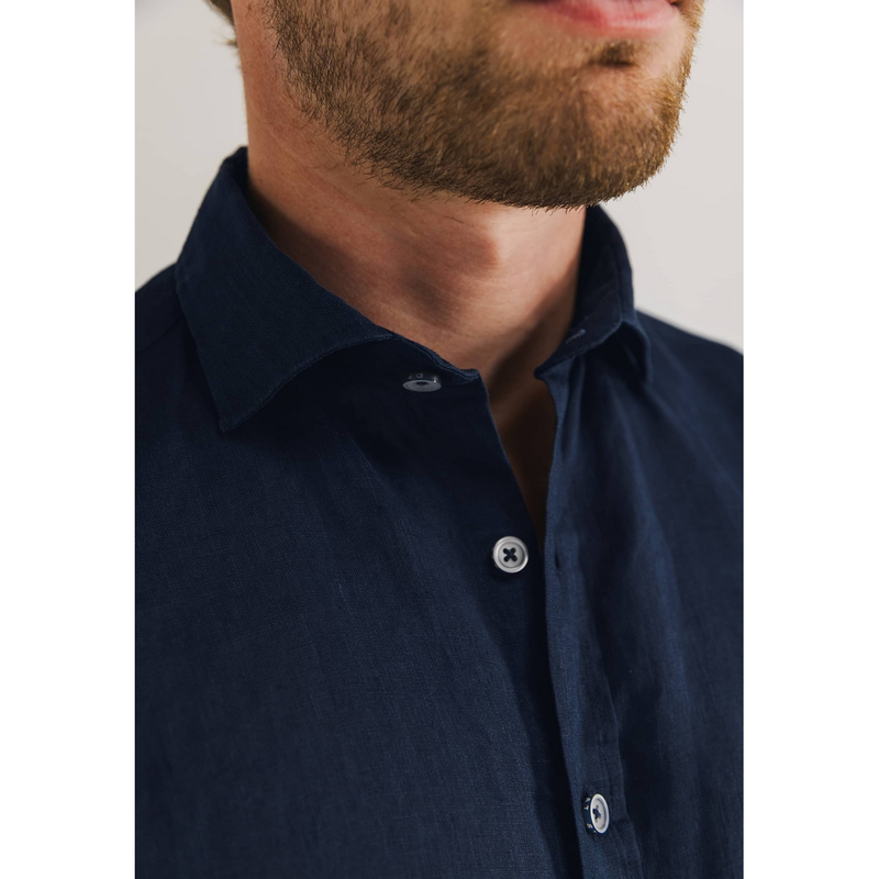 Heren Overhemd 26115343 State of Art NAVY
