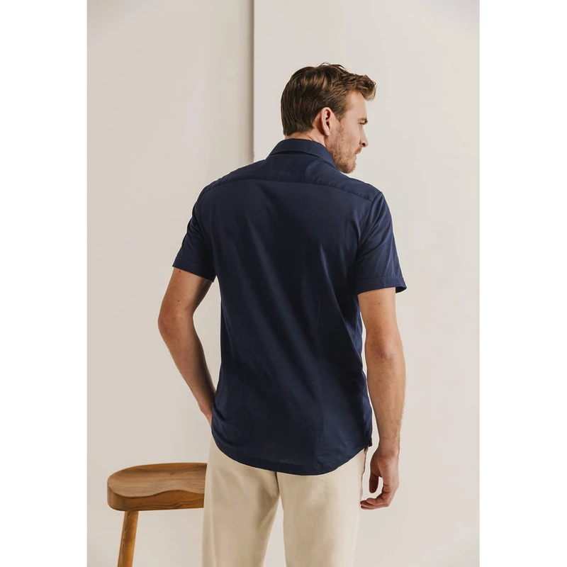 Heren Overhemd 26115387 State of Art NAVY