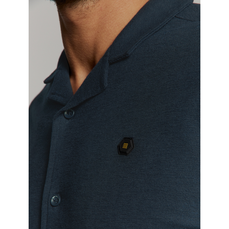 Heren Overhemd 27420384 No Excess MIDDEN BLAUW
