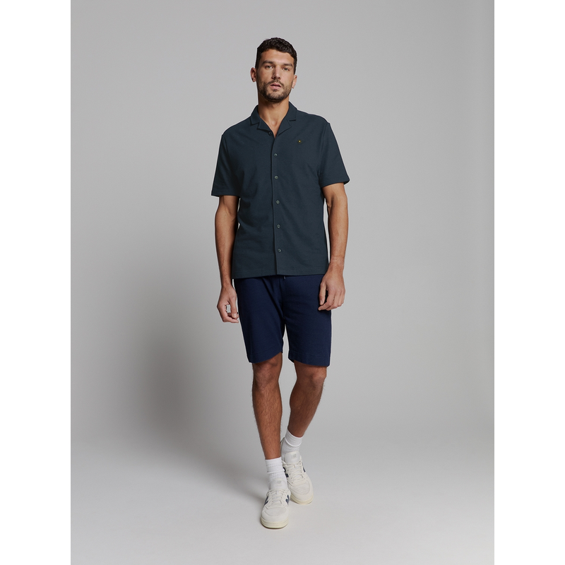 Heren Overhemd 27420384 No Excess MIDDEN BLAUW