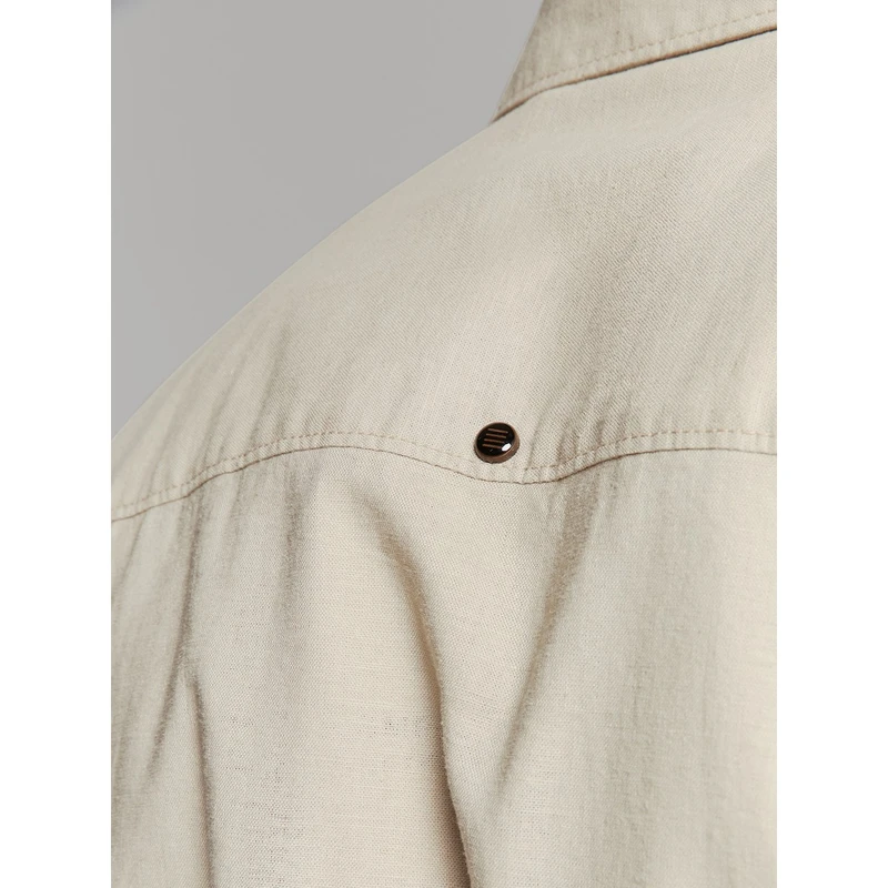 Heren Overhemd 27470213SN No Excess BEIGE