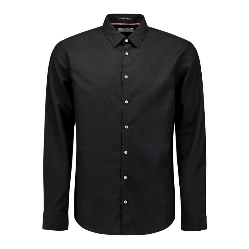 Heren Overhemd 27470213SN No Excess ZWART