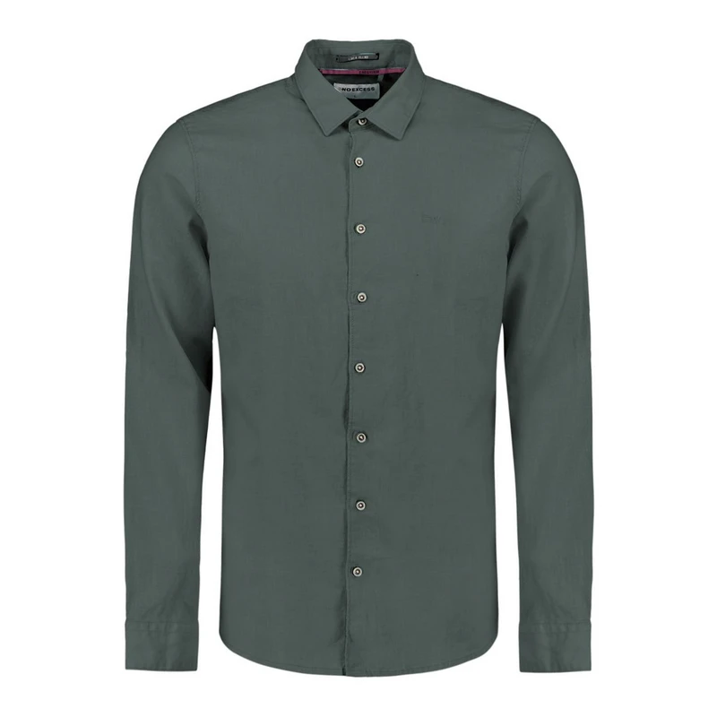 Heren Overhemd 27470213SN No Excess DONKER GRIJS