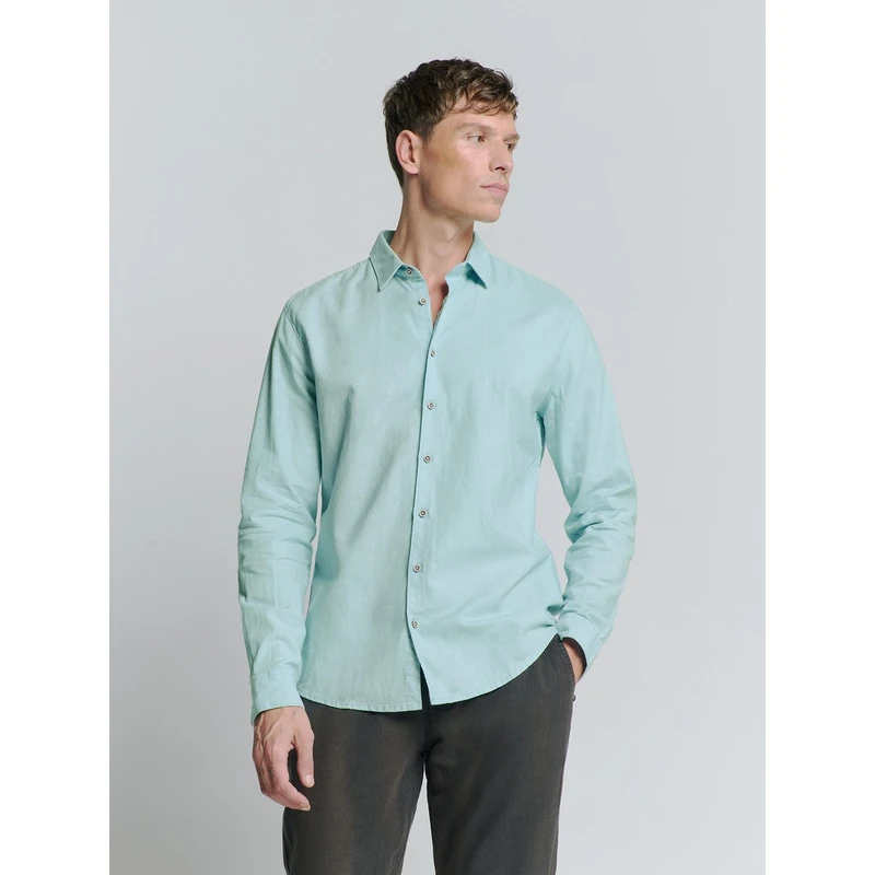 Heren Overhemd 27470213SN No Excess BLEU