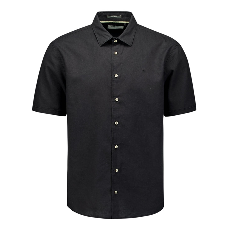 Heren Overhemd 27480321SN No Excess ZWART