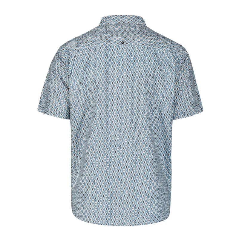 Heren Overhemd 28460434 No Excess MIDDEN BLAUW