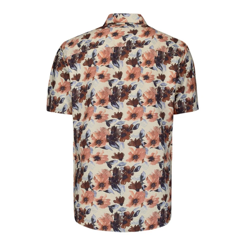Heren Overhemd 28460438 No Excess MIDDEN BLAUW